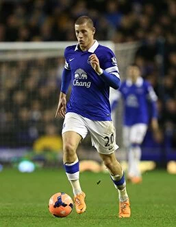 Images Dated 4th January 2014: Ross Barkley's Stunner: Everton's Impressive 4-0 FA Cup Victory over Queens Park Rangers