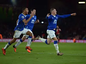 Framed Print : Ross Barkley's Stunner: Everton's Triumphant Third Goal vs. AFC Bournemouth in the Premier League Framed Print : Ross Barkley's Stunner: Everton's Triumphant Third Goal vs. AFC Bournemouth in the Premier League