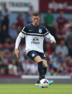 Images Dated 21st September 2013: Ross Barkley's Stunning Display: Everton's Triumphant Comeback Against West Ham United