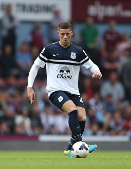 Season 2013-14 Prints: Ross Barkley's Stunning Display: Everton's Triumphant Comeback Against West Ham United (September 21)