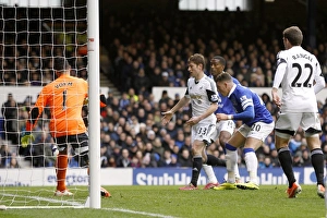 Everton 3 V Swansea City 2 : Goodison Park : 22-03-2014 Prints: Ross Barkley's Thrilling Third Goal: Everton's Triumph Over Swansea City (22-03-2014)