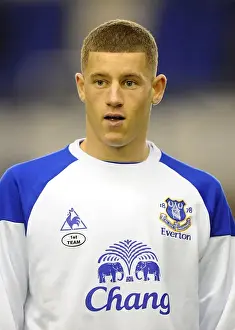 Framed Print : Ross Barkley's Thrilling Performance: Everton vs Swansea City, Premier League (21 December 2011, Goodison Park)