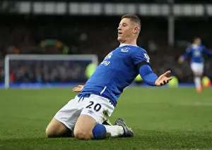 Ross Barkley's Triumph: Everton's Thrilling Third Goal vs. Aston Villa in the Premier League