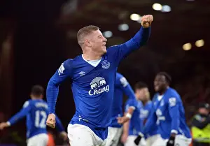 Framed Print : Ross Barkley's Triumph: Everton's Thrilling Third Goal vs AFC Bournemouth in Premier League Framed Print : Ross Barkley's Triumph: Everton's Thrilling Third Goal vs AFC Bournemouth in Premier League