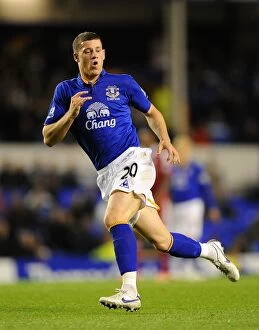 Images Dated 21st September 2011: Ross Barkley's Unforgettable Night: Everton's Carling Cup Triumph Over West Bromwich Albion