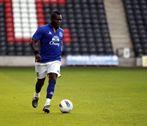 Barclays Premier Reserve League - North Prints: Royston Drenthe in Action: Everton vs
