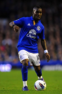 Royston Drenthe at Goodison Park: Everton vs. Tottenham Hotspur - Barclays Premier League (10 March 2012)