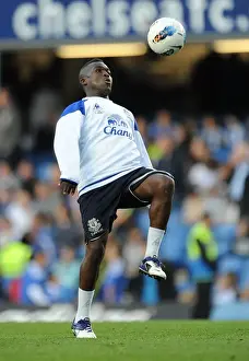 15 October 2011 Chelsea V Everton Prints: Royston Drenthe in Pre-Match Warm-Up: Chelsea vs Everton (15 October 2011)