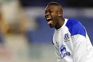 Framed Print : Royston Drenthe vs Arsenal: A Premier League Battle at Goodison Park (21 March 2012) Framed Print : Royston Drenthe vs Arsenal: A Premier League Battle at Goodison Park (21 March 2012)
