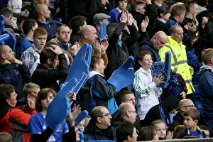 A Sea of Passion: Everton FC Fans in Full Force at Goodison Park during the Everton vs Stoke City Barclays Premier League Match (30 October 2010)