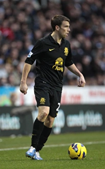 Reading 2 V Everton 1 : Madjeski Stadium : 17-11-2012 Prints: Seamus Coleman in Action: Everton vs. Reading, November 2012 (Barclays Premier League)