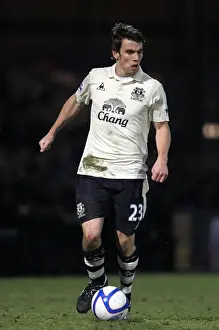FA Cup Prints: Seamus Coleman in Action: Everton vs Scunthorpe United