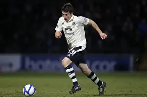 FA Cup Prints: Seamus Coleman and Everton Take on Scunthorpe United in FA Cup Third Round Showdown (08 January 2011)