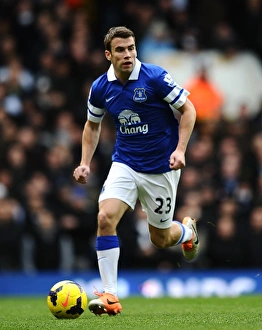 Seamus Coleman Rallies Everton in Intense Barclays Premier League Battle Against Tottenham Hotspur at White Hart Lane (February 9, 2014)