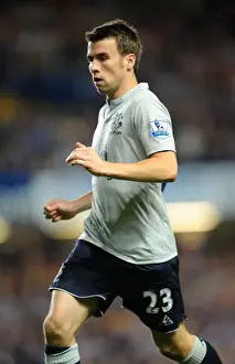 15 October 2011 Chelsea V Everton Prints: Seamus Coleman vs. Chelsea: Everton's Defender Faces Off at Stamford Bridge (Barclays Premier League)