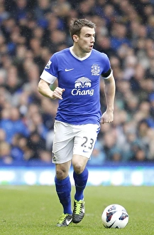 Everton 2 V Queens Park Rangers 0 : Goodison Park : 13-04-2013 Prints: Seamus Coleman's Brace: Everton's Victory Over Queens Park Rangers in Premier League (13-04-2013)