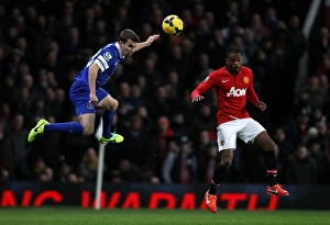 Manchester United 0 V Everton 1 : Old Trafford : 04-12-2013 Prints: Seamus Coleman's Defiant Performance: Everton's Shock 1-0 Win Over Manchester United (December 4)