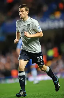 15 October 2011 Chelsea V Everton Prints: Seamus Coleman's Fierce Showdown Against Chelsea at Stamford Bridge (15 October 2011)