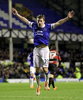 FA Cup Prints: Seamus Coleman's Four Goal Blitz: Everton's FA Cup Triumph Over Queens Park Rangers (4-0)