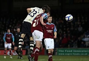 Images Dated 8th January 2011: Seamus Coleman's Third Goal: Everton's Triumph Over Scunthorpe United in FA Cup (08.01.2011)