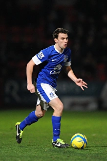 FA Cup Prints: Seamus Coleman's Leadership: Everton's 7-1 FA Cup Victory over Cheltenham Town (January 7)