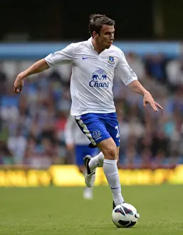 Aston Villa 1 V Everton 3: Villa Park: 25-08-2012 Prints: Seamus Coleman's Leading Performance: Everton's Triumph over Aston Villa 1-3 (August 25)