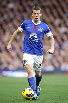 Everton 2 V Sunderland 1 : Goodison Park : 10-11-2012 Prints: Seamus Coleman's Strike: Everton's Triumph Over Sunderland in the Barclays Premier League (10-11-2012)