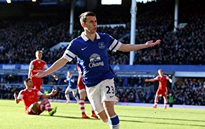 Everton 2 V Southampton 1 : Goodison Park : 29-12-2013 Prints: Seamus Coleman's Thriller: Everton's Premier League Victory Over Southampton (Dec 29)