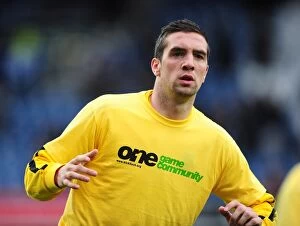 Images Dated 21st October 2012: Shane Duffy vs. Queens Park Rangers: A Fierce Face-Off at Loftus Road (Everton 1-1)