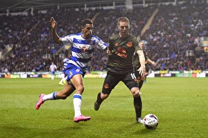 Capital One Cup Prints: Showdown at Madejski: McCarthy vs. Blackman in Everton's Capital One Cup Battle