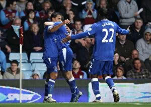 Celebration Full Length Gallery: Soccer - Barclays Premier League - Aston Villa v Everton - Villa Park