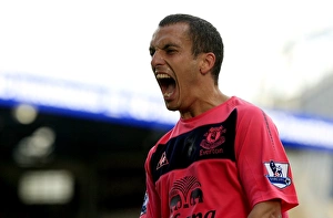 Leon Osman Collection: Soccer - Barclays Premier League - Birmingham City v Everton - St Andrews Stadium