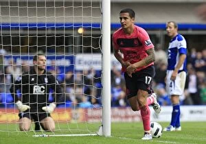 Images Dated 2nd October 2010: Soccer - Barclays Premier League - Birmingham City v Everton - St Andrews Stadium
