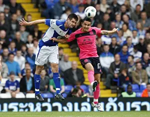Tim Cahill Prints: Soccer - Barclays Premier League - Birmingham City v Everton - St Andrews Stadium