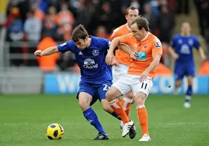 Images Dated 6th November 2010: Soccer - Barclays Premier League - Blackpool v Everton - Bloomfield Road