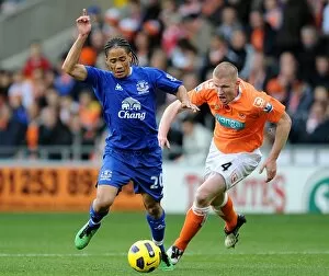 Images Dated 6th November 2010: Soccer - Barclays Premier League - Blackpool v Everton - Bloomfield Road