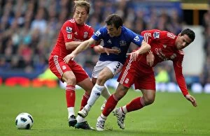 Images Dated 17th October 2010: Soccer - Barclays Premier League - Everton v Liverpool - Goodison Park