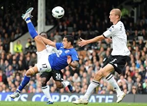 Tim Cahill Gallery: Soccer - Barclays Premier League - Fulham v Everton - Craven Cottage