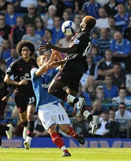 Images Dated 26th September 2009: Soccer - Barclays Premier League - Portsmouth v Everton - Fratton Park