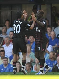 Images Dated 9th September 2010: Soccer - Barclays Premier League - Portsmouth v Everton - Fratton Park