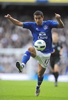 Tim Cahill Collection: Soccer - Barclays Premier League - Tottenham Hotspur v Everton - White Hart Lane
