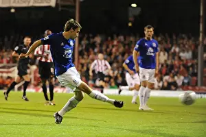 21 September 2010 Brentford V Everton Prints: Soccer - Carling Cup - Third Round - Brentford v Everton - Griffin Park