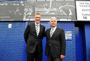 David Moyes Collection: Soccer - Carling Cup - Second Round - Everton v Huddersfield Town - Goodison Park