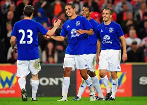 Brisbane Roar V Everton Prints: Soccer - Pre Season Friendly - Brisbane Roar v Everton - Suncorp Stadium