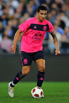 Tim Cahill Prints: Soccer - Pre Season Friendly - Sydney FC v Everton - ANZ Stadium