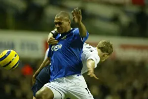 Spurs Thrash Everton 5-2: A Memorable Moment from the 2004-05 Season