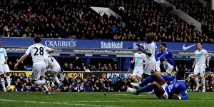 Everton 1 V Chelsea 2 : Goodison Park : 30-12-2012 Prints: Stephen Pienaar's Dramatic Goal: Everton vs Chelsea (1-2)