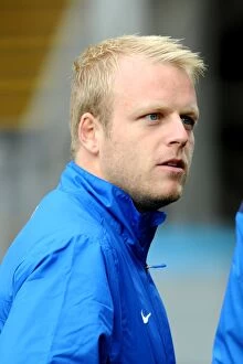 Images Dated 19th July 2012: Steven Naismith in Action: Everton's Pre-Season Thriller at Tannadice Park Against Dundee United