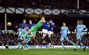Everton V Manchester City - Goodison Park Prints: Steven Naismith Strikes First: Everton vs Manchester City