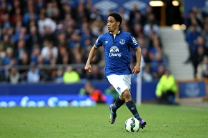 Framed Print : Steven Pienaar in Action: Everton vs Aston Villa, Barclays Premier League at Goodison Park Framed Print : Steven Pienaar in Action: Everton vs Aston Villa, Barclays Premier League at Goodison Park